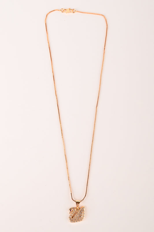 RZ-265 | Golden Duck Necklace