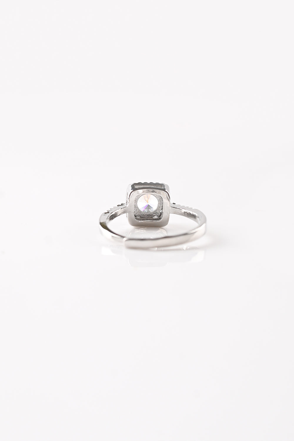 RZ-157 | Silver Zircon Ring