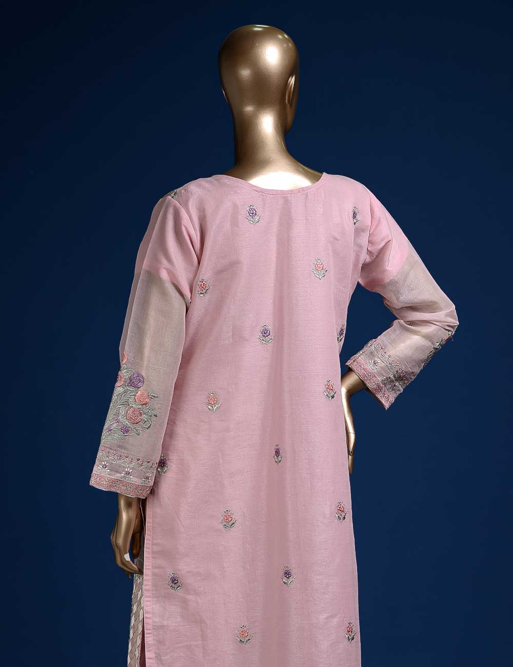 3 Pc Khaddi Lawn Unstitched Embroidered Dress (TP-10)