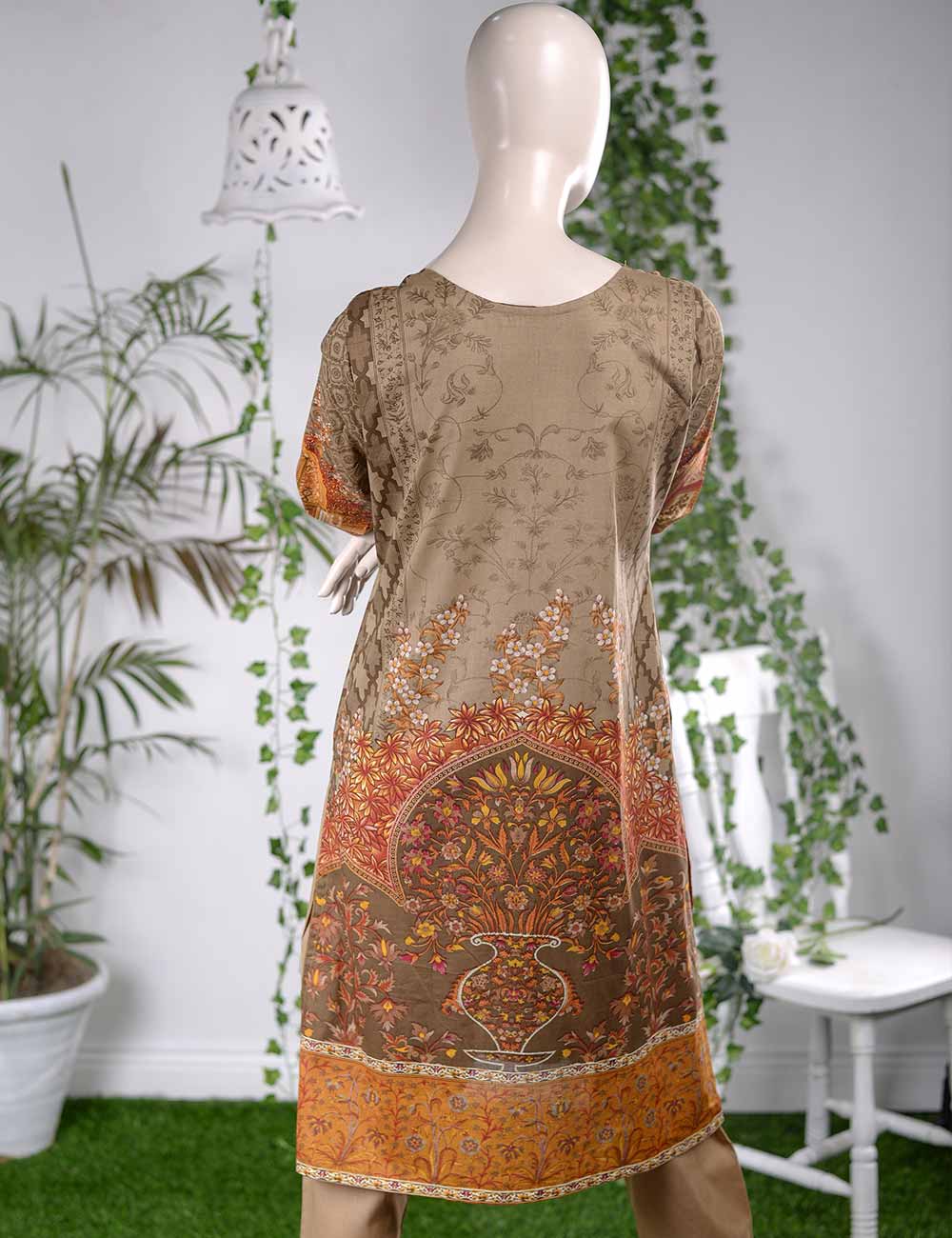 (AR-2B) Petrichor | Un-stitched Embroidered Lawn