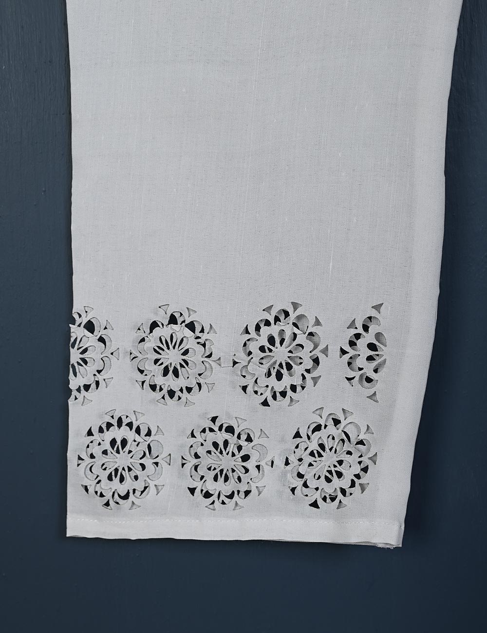 STC-07-White - Super Quality Polyester Cotton Trouser