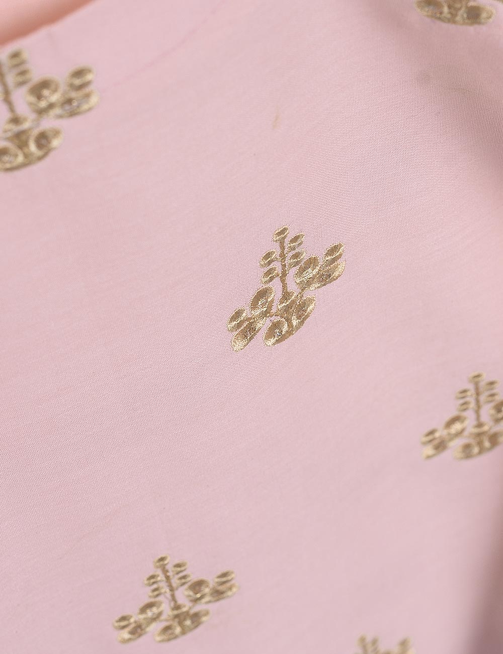 Cambric Embroidered Kurti - Glimps - T20-005-Pink