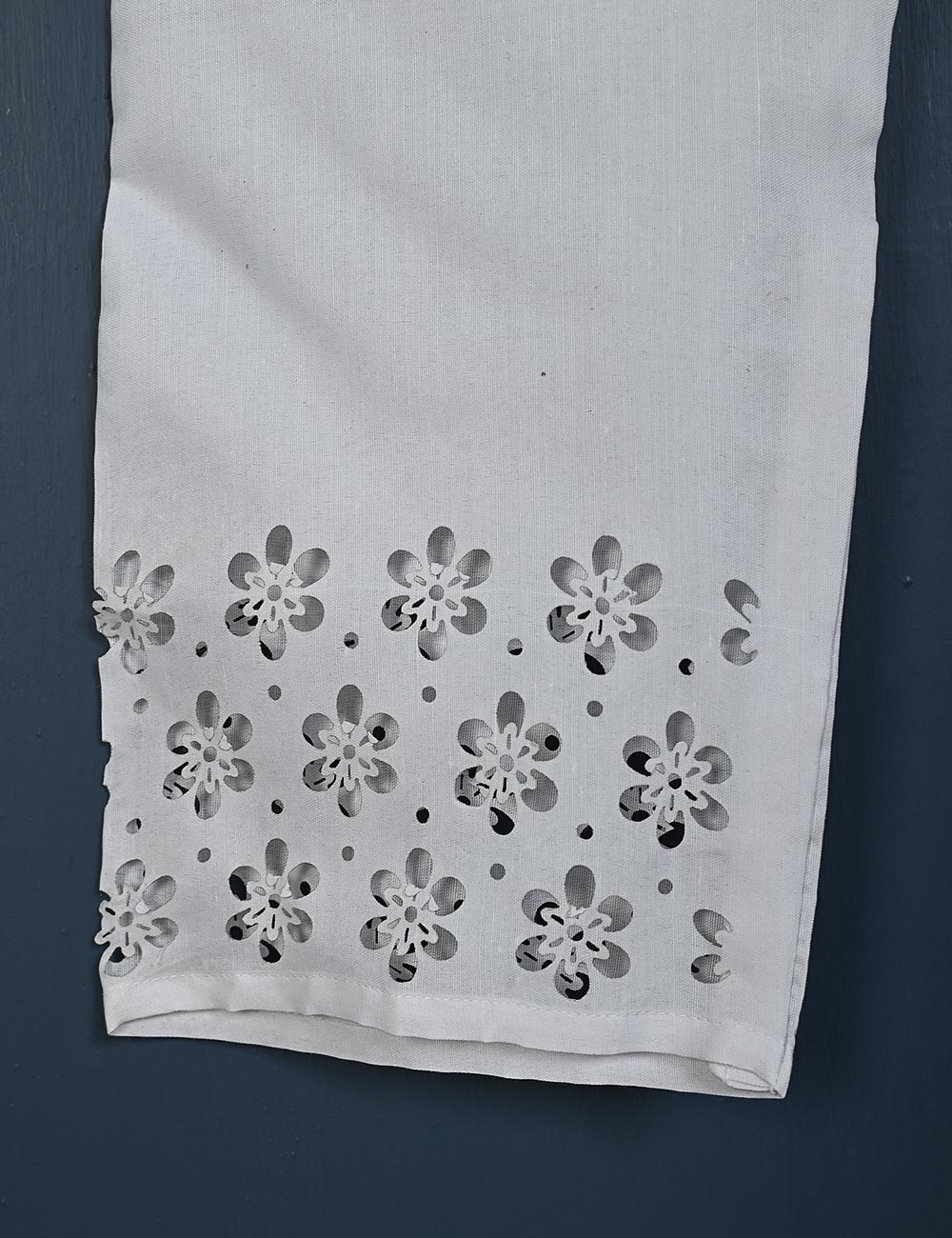 STC-09-White - Super Quality Polyester Cotton Trouser