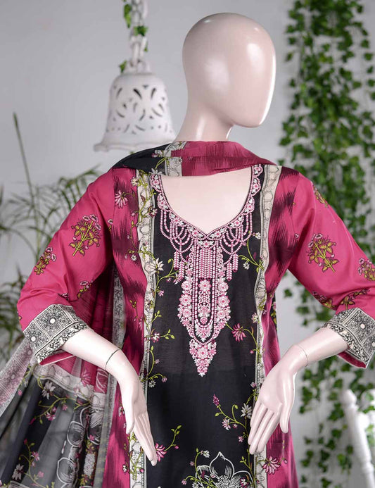 (AR-4A) Epiphany | Un-stitched Embroidered Lawn