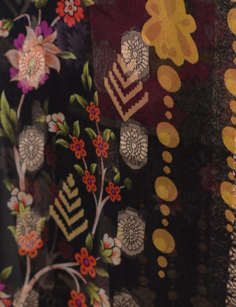 D-008 - Printed Chiffon Dupatta