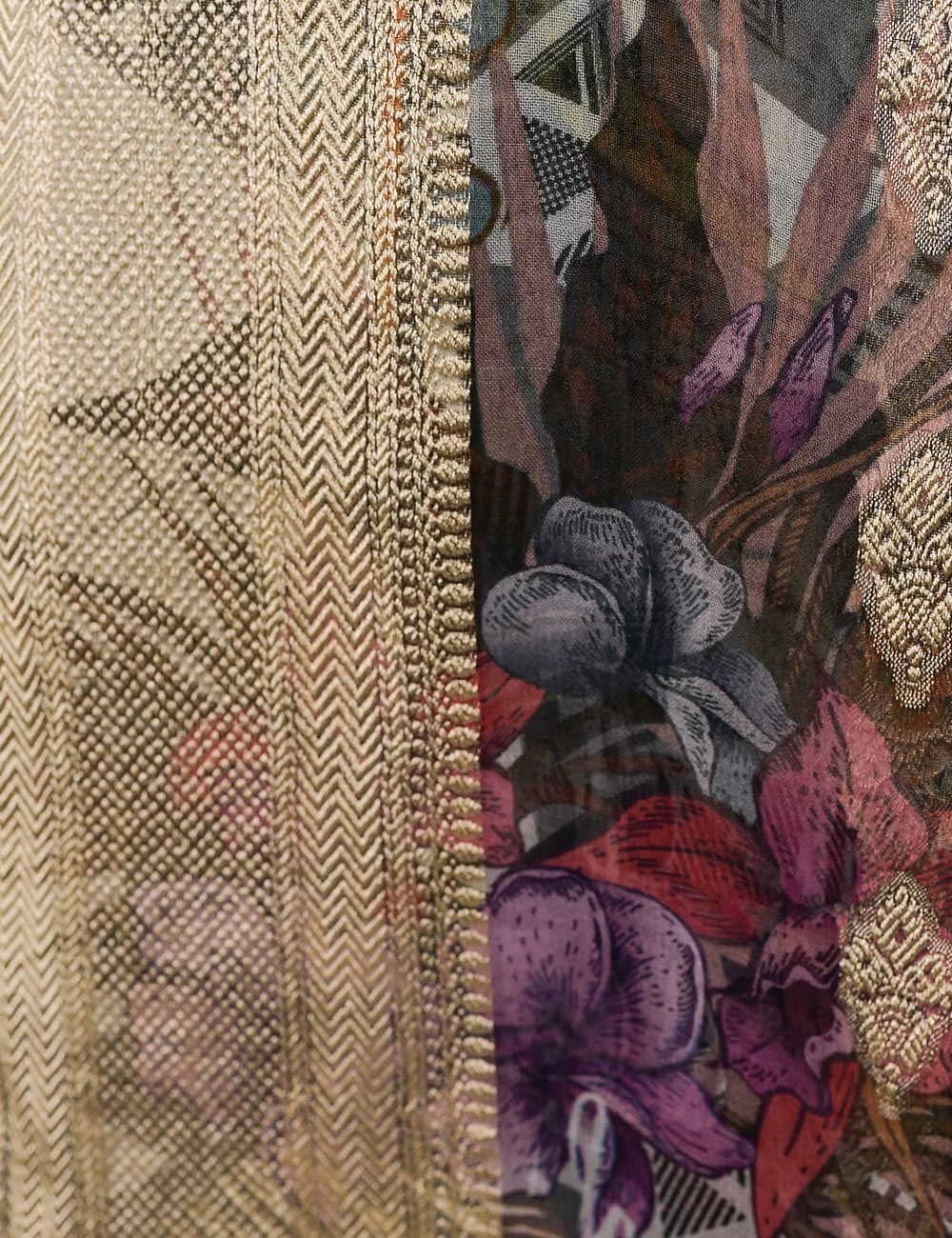 D-014 - Printed Chiffon Dupatta