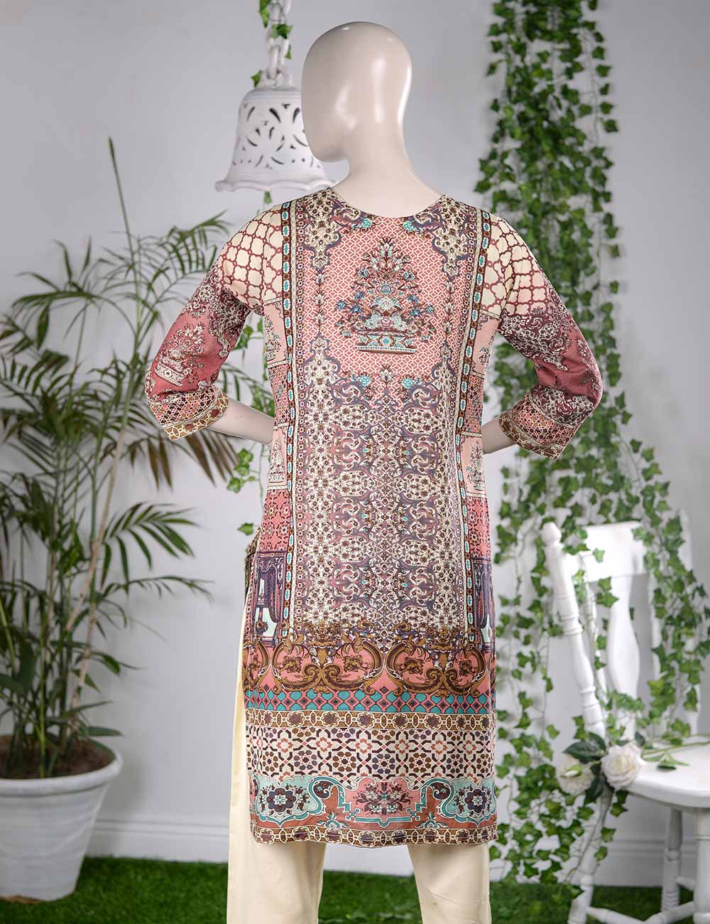 (AR-6A) Emethyst | Un-stitched Embroidered Lawn