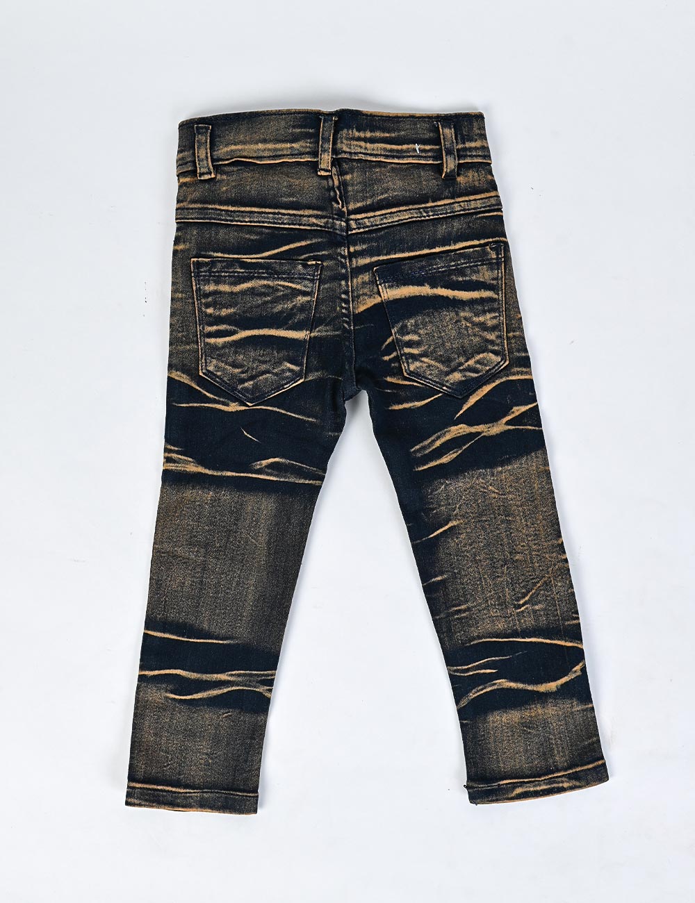 KDJ-03-Brown - Denim Jeans For Kids