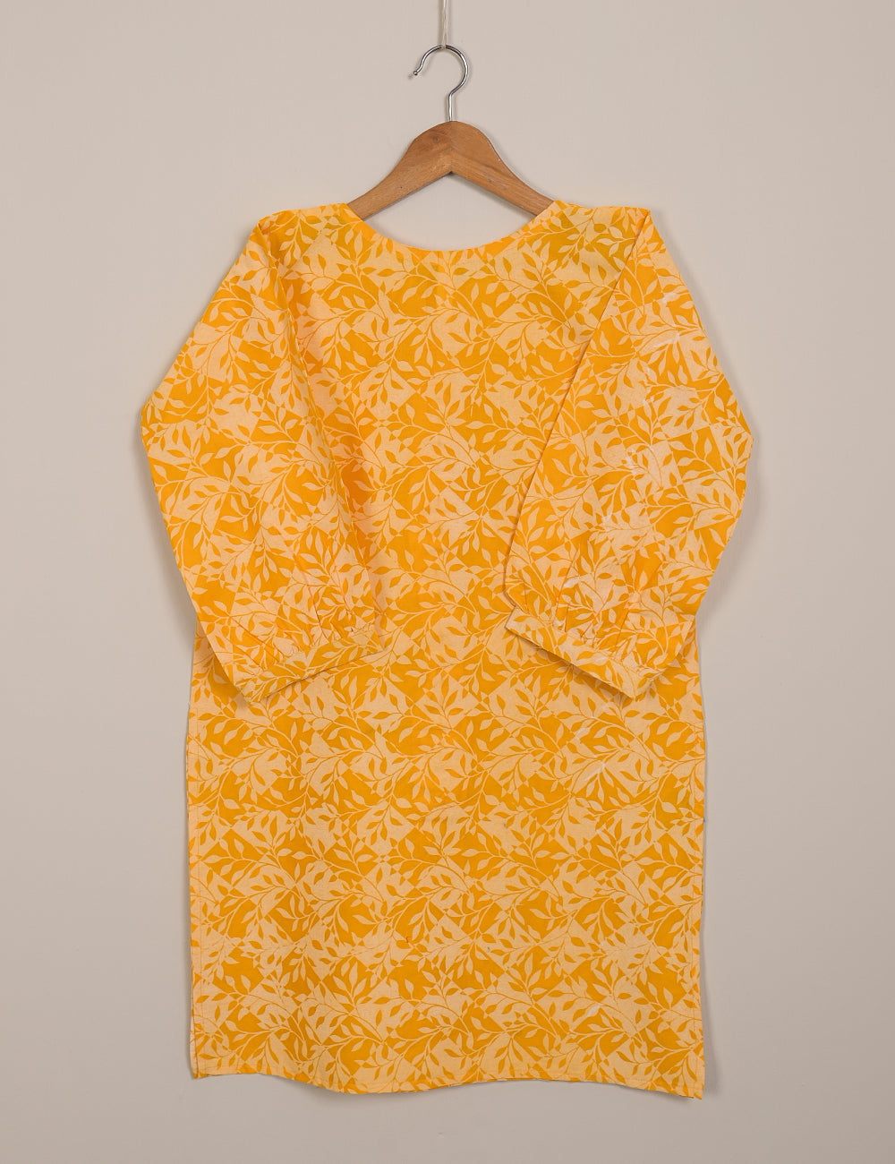 TS-120-Yellow - Cotton Printed Stitched