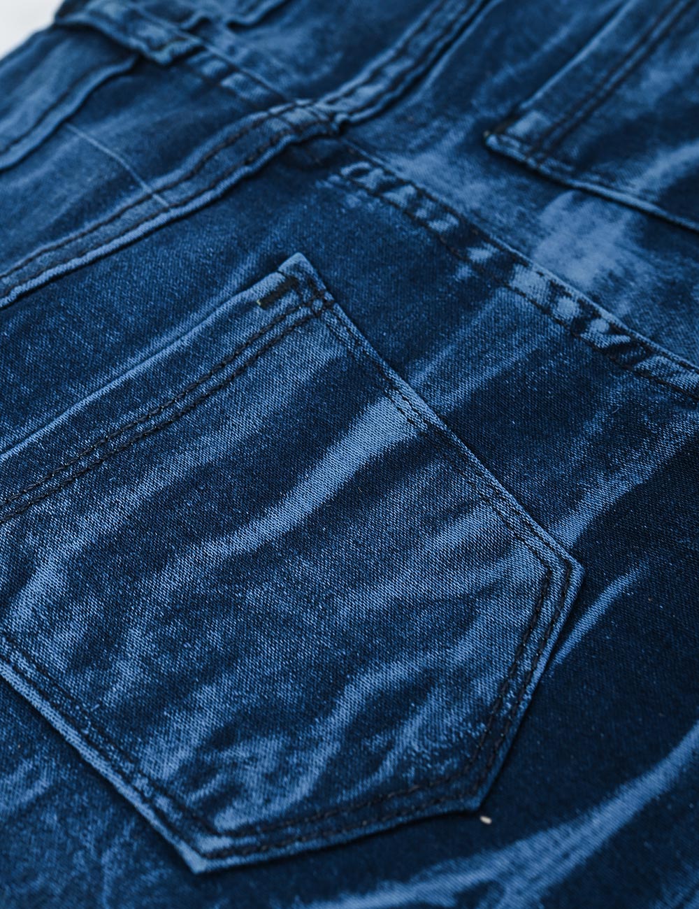 KDJ-01-NavyBlue - Denim Jeans For Kids