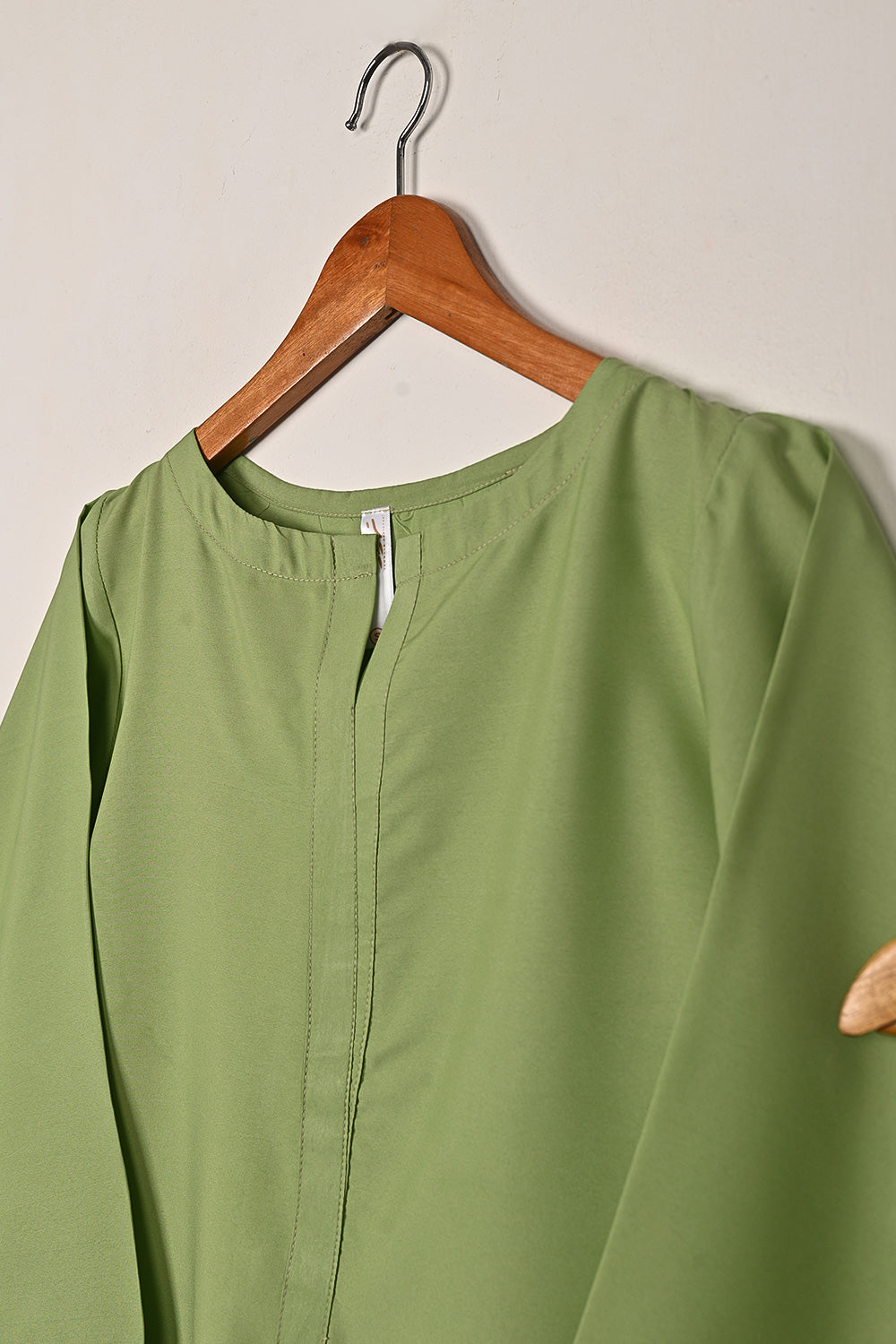 STP-229A-Pista - 2Pc Ready to Wear Malai Solid Dress