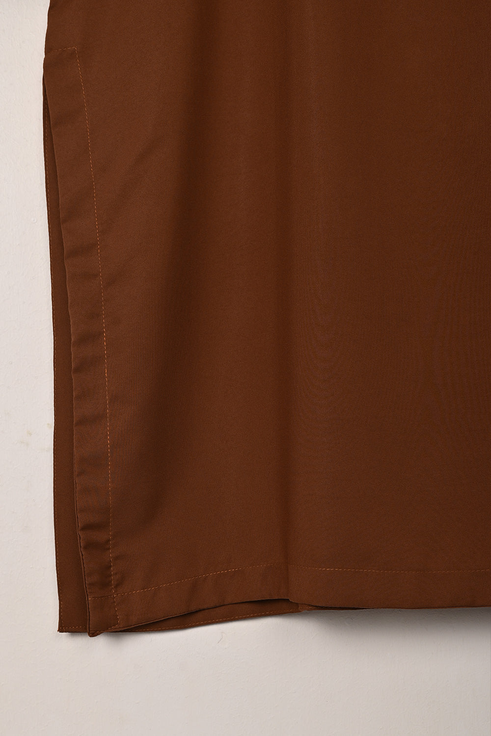 STP-221D-Copper - 2Pc Ready to Wear Malai Solid Dress