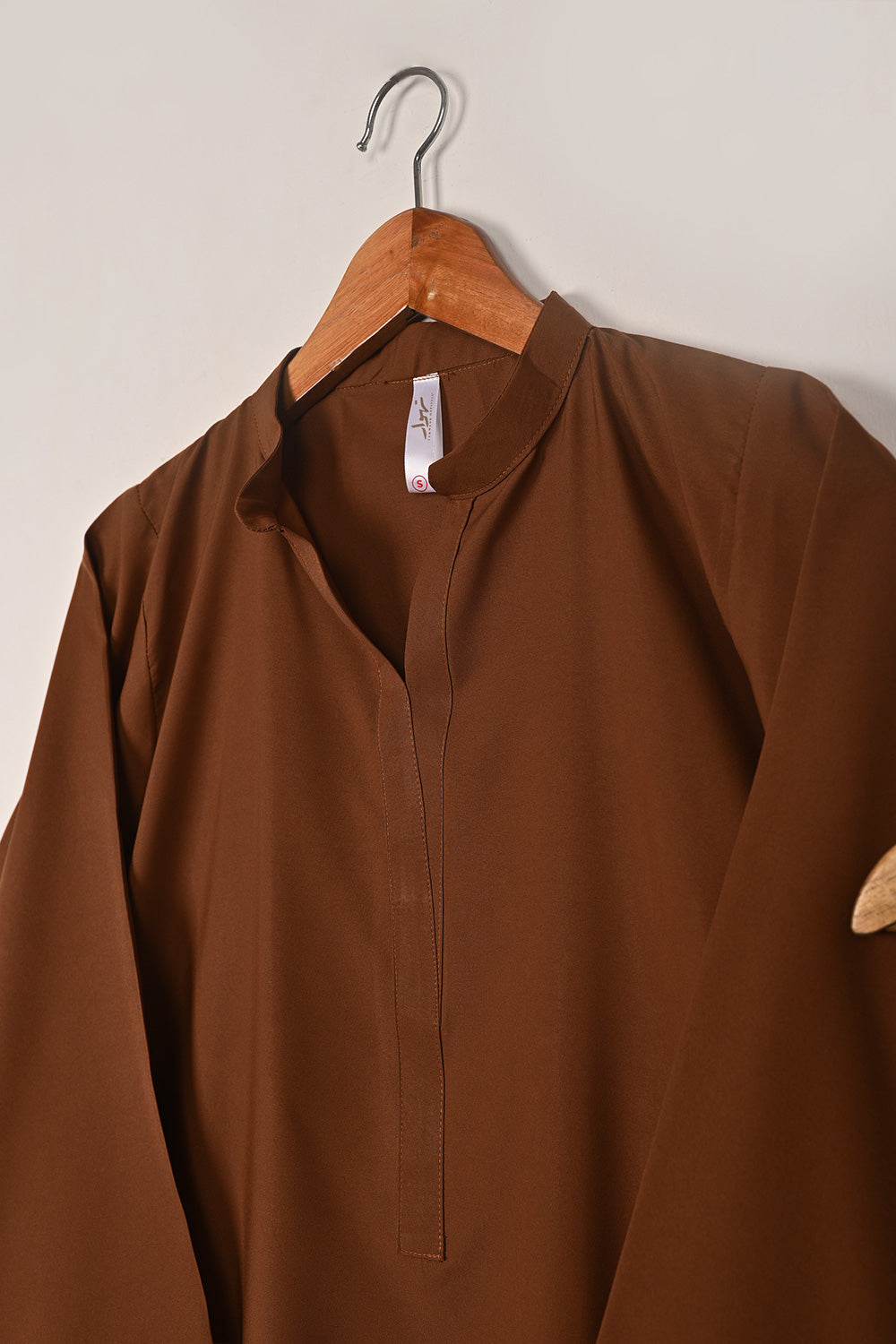STP-221D-Copper - 2Pc Ready to Wear Malai Solid Dress