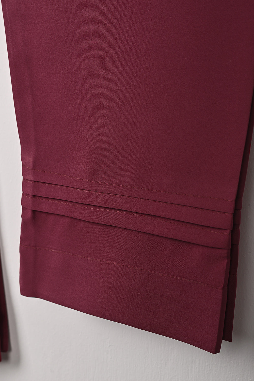 STP-300A-Maroon - 2Pc Ready to Wear Malai Gotta Work Dress