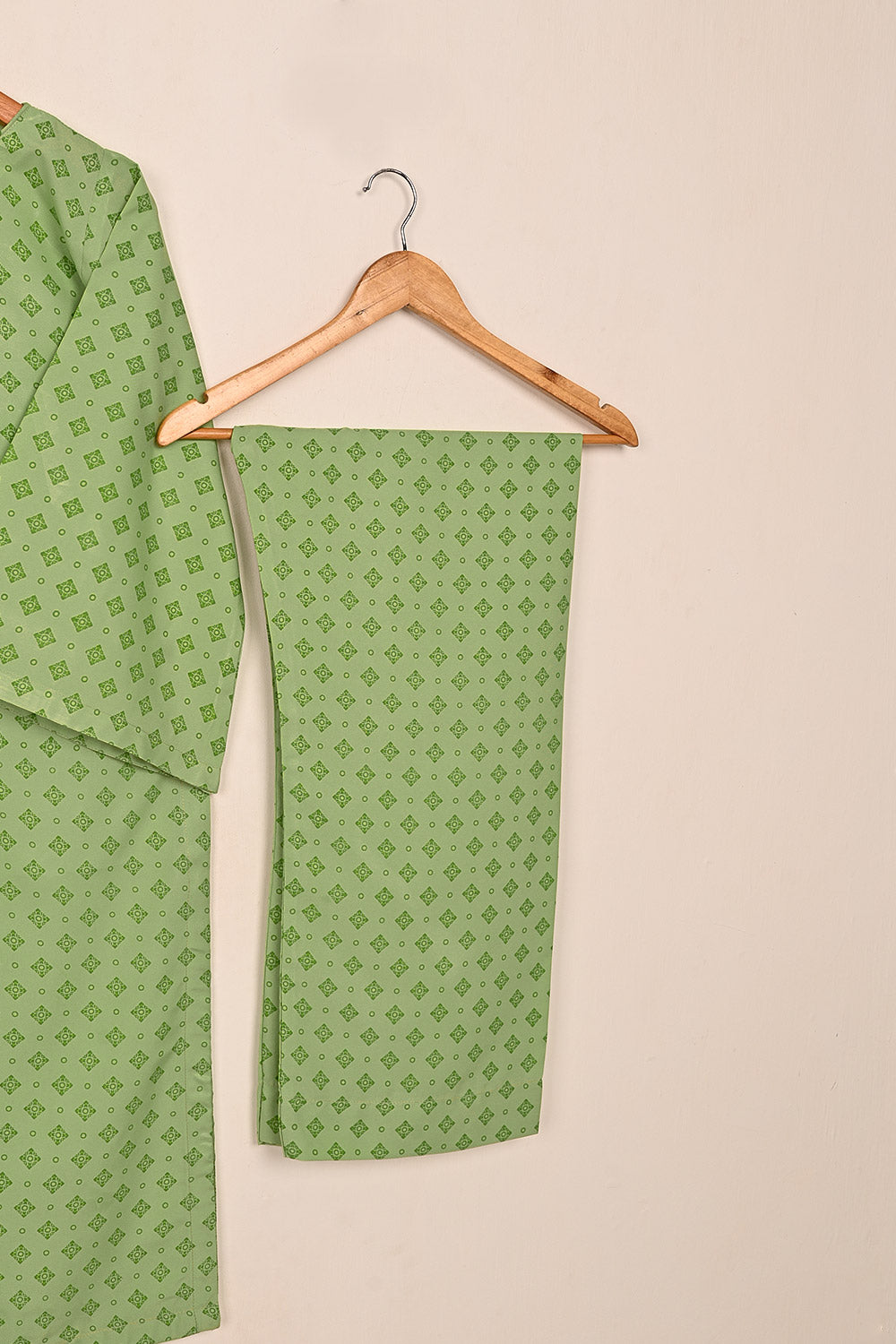 STP-204A-Pista - 2Pc Ready to Wear Printed Co-Ord Dress