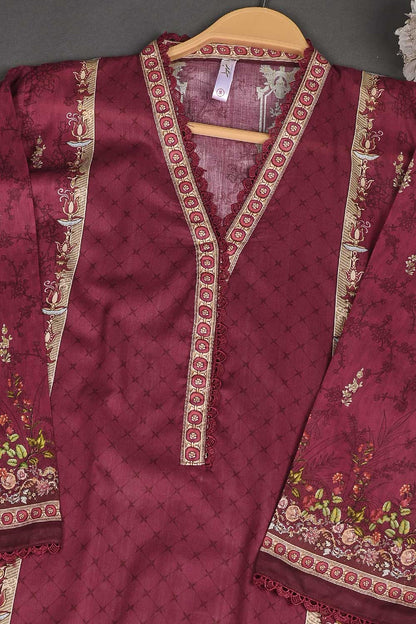 LT-006 - Three Piece Ready To Wear Digital Printed Lawn Dress With Digital Printed Swiss Voile Lawn Dupatta
