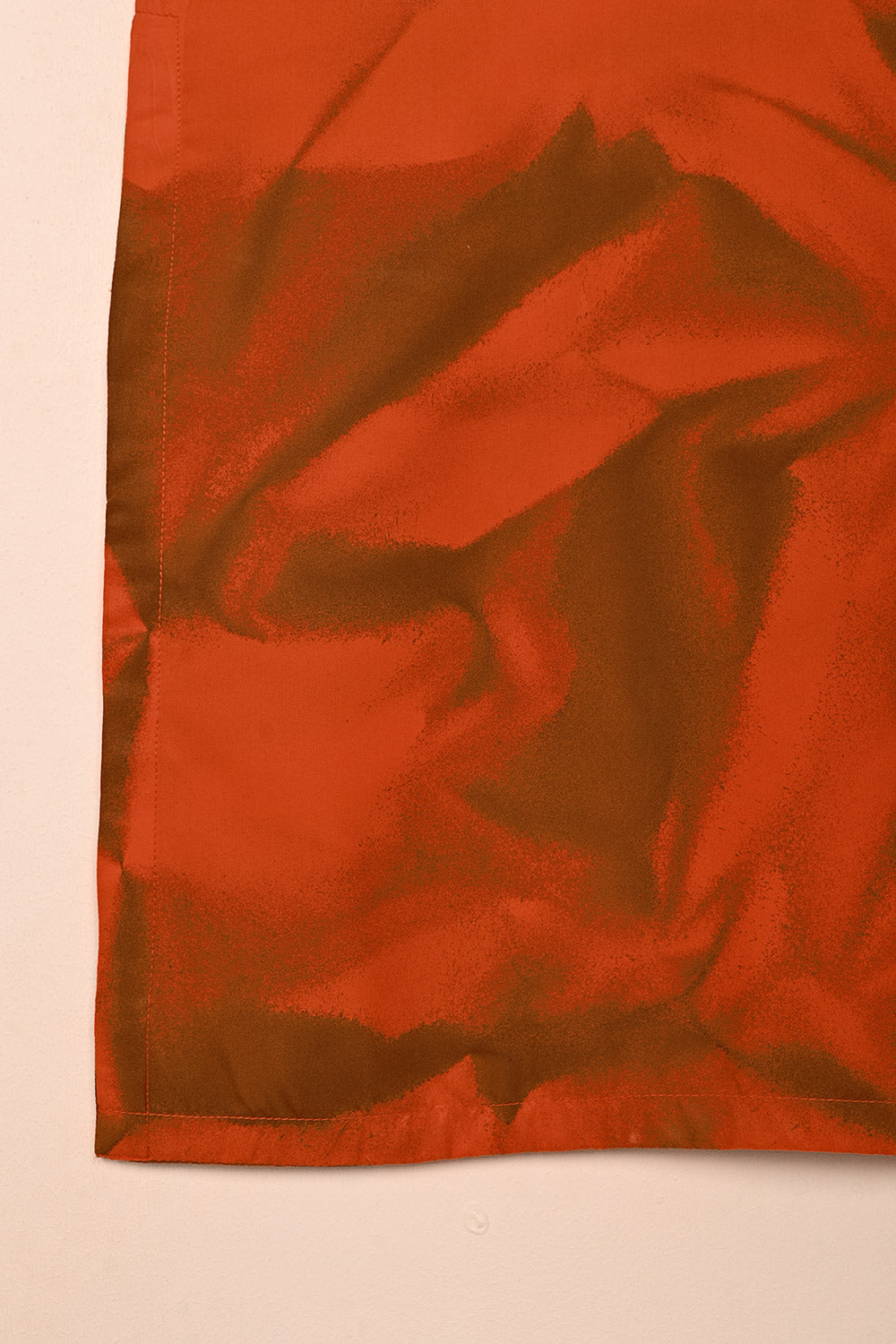 STP-206F-Orange - Women 2Pc Ready to Wear Spray Contoured Malai Fabric Co-Ord Set