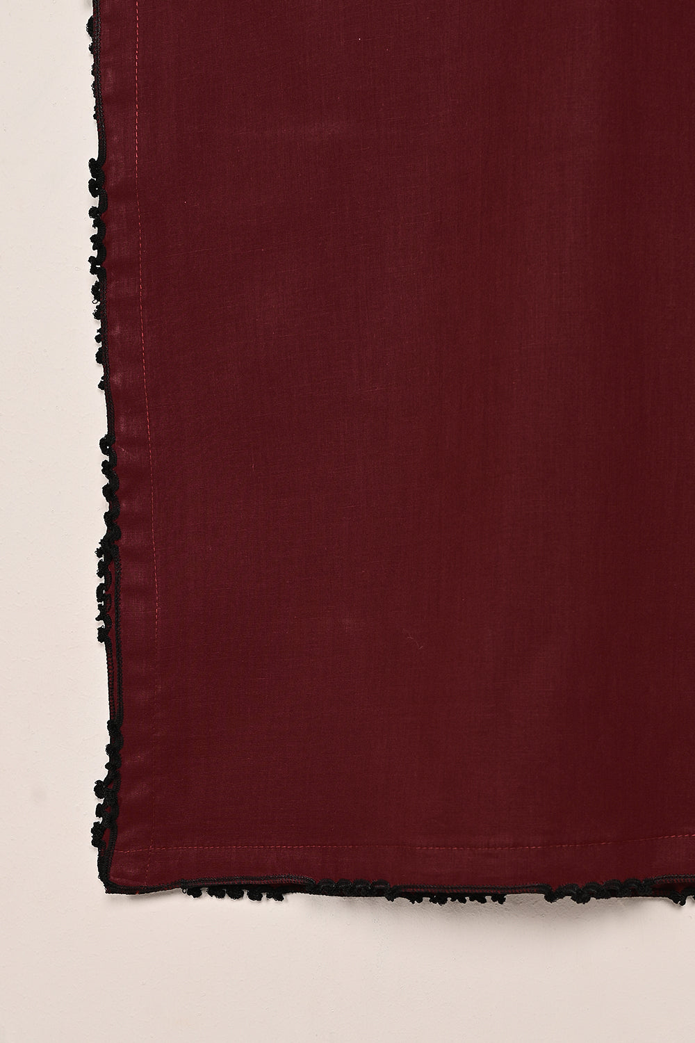 STP-191A-Maroon - 2 Pc Ready to Wear Solid Cambric