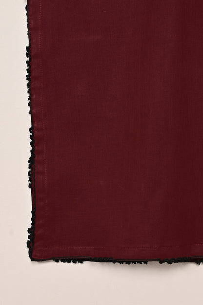 STP-191A-Maroon - 2 Pc Ready to Wear Solid Cambric