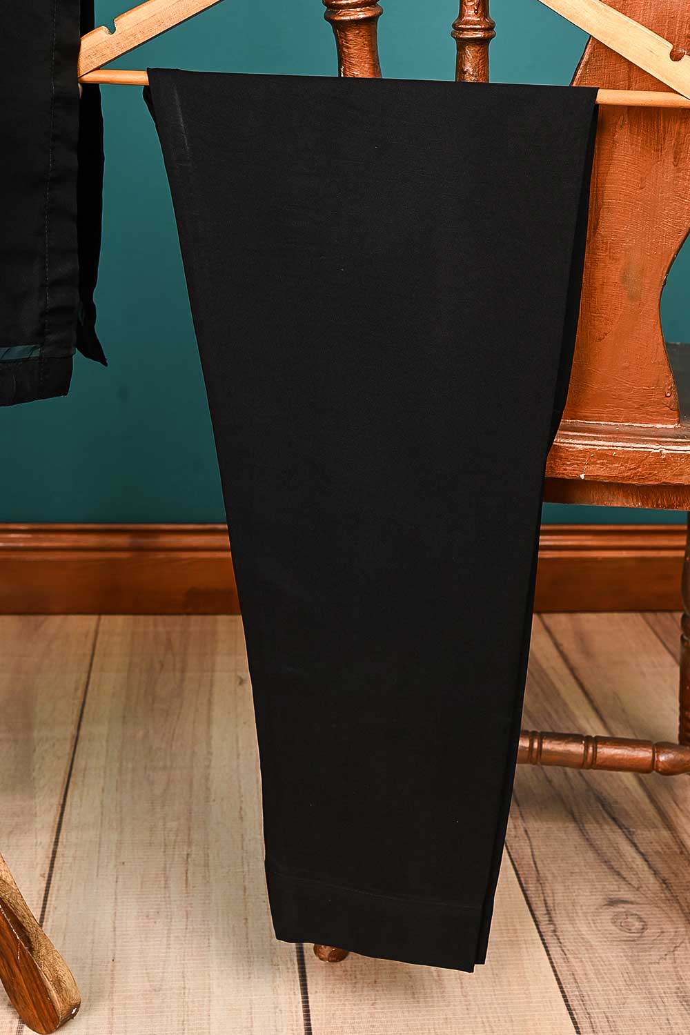 RTW-61-Black -  3Pc Stitched Embroidered Organza Dress