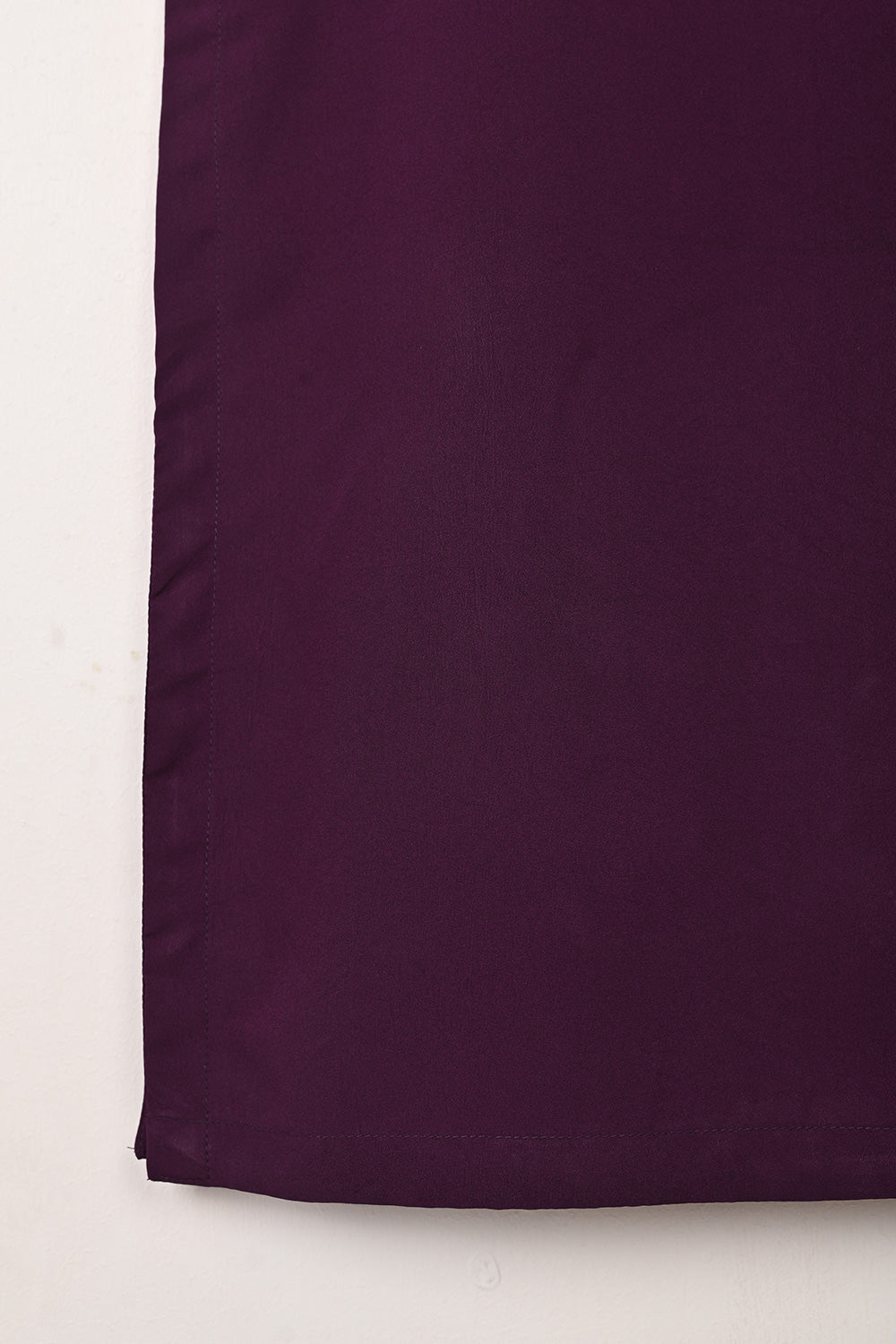 STP-218A-Magenta - 2Pc Ready to Wear Malai Solid Dress