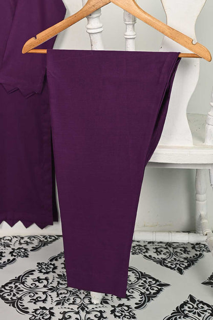 STP-139B-Purple - 2PC COTTON STITCHED