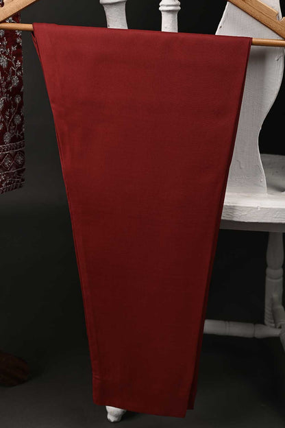 RTW-134-Red - 3Pc Stitched Khaadi Net Dress