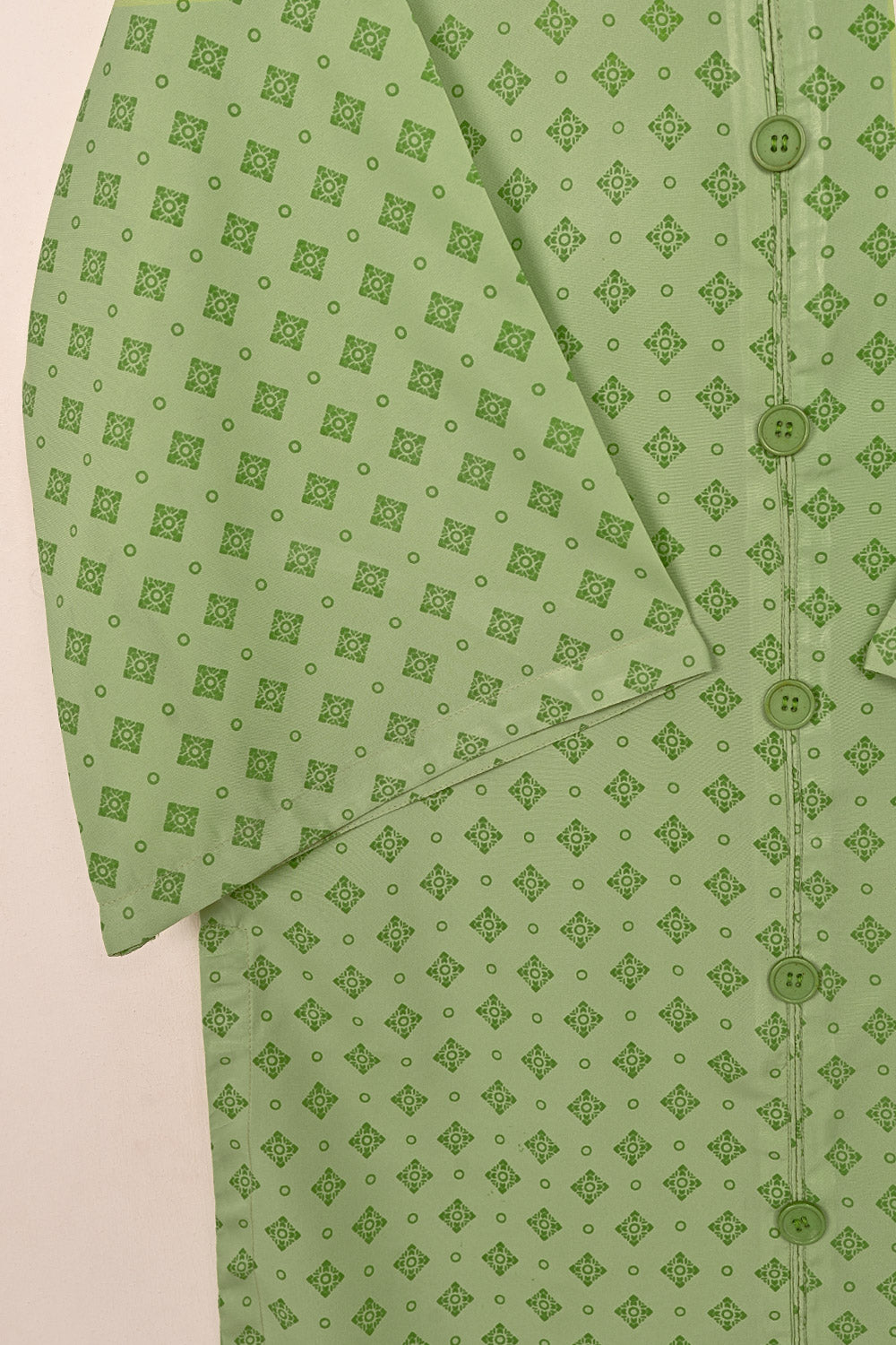 STP-204A-Pista - 2Pc Ready to Wear Printed Co-Ord Dress