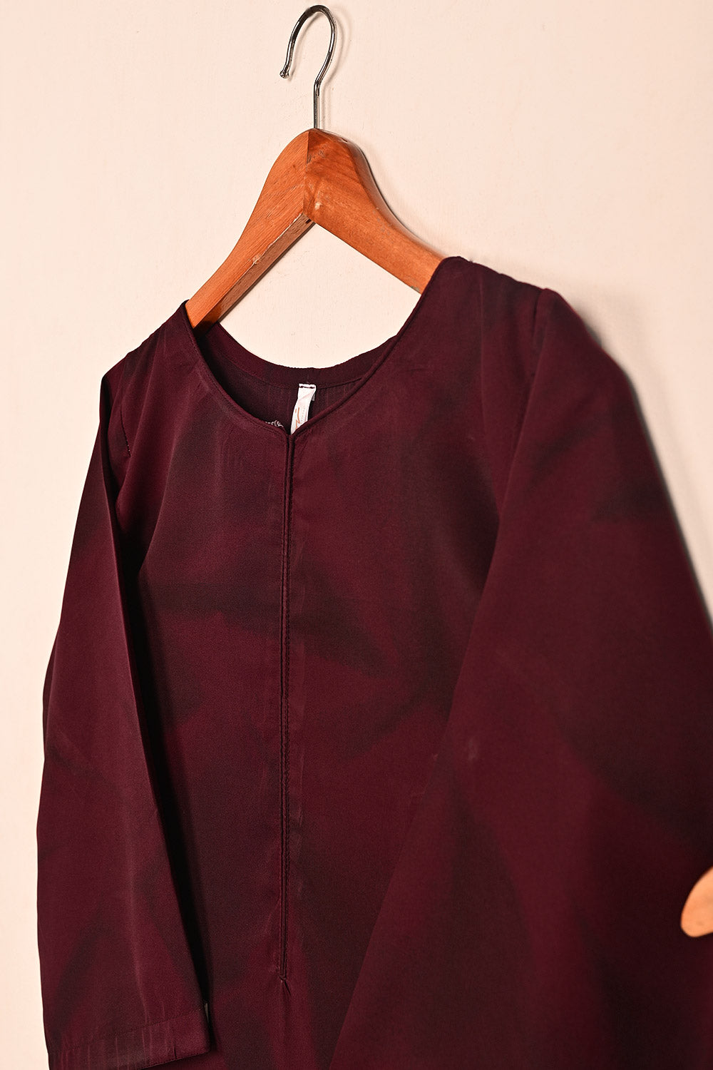 STP-206A-Maroon - Women 2Pc Ready to Wear Spray Contoured Malai Fabric Co-Ord Set