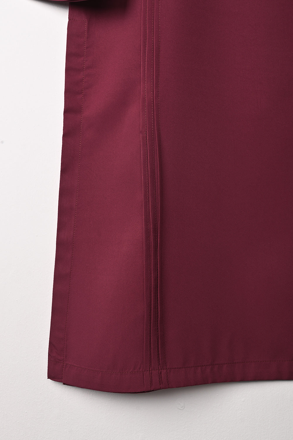 STP-300A-Maroon - 2Pc Ready to Wear Malai Gotta Work Dress