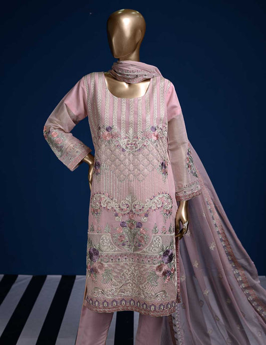 3 Pc Khaddi Lawn Unstitched Embroidered Dress (TP-10)