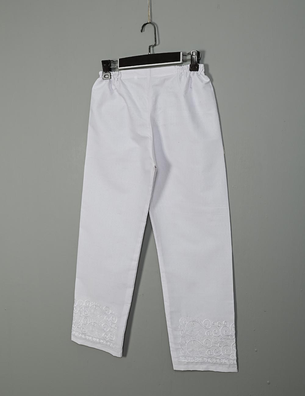 STC-13-White - Super Quality Polyester Cotton Trouser