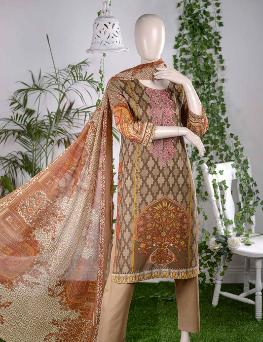 (AR-2B) Petrichor | Un-stitched Embroidered Lawn