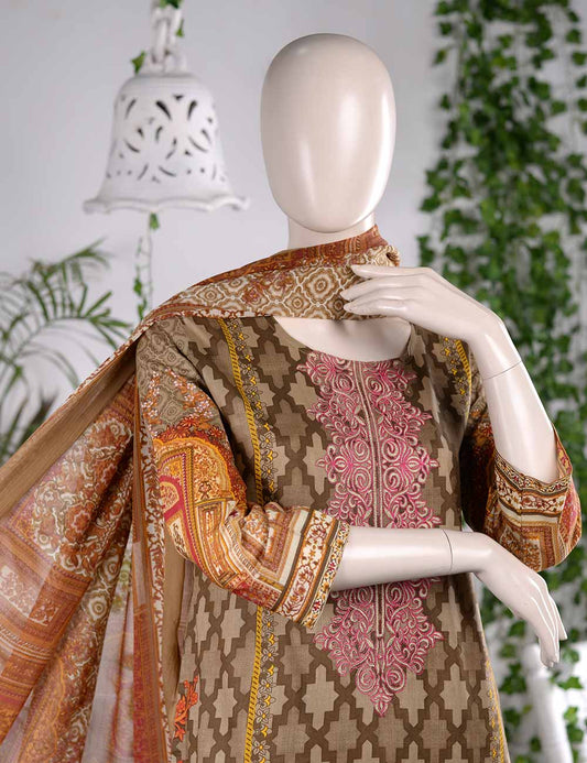 (AR-2B) Petrichor | Un-stitched Embroidered Lawn