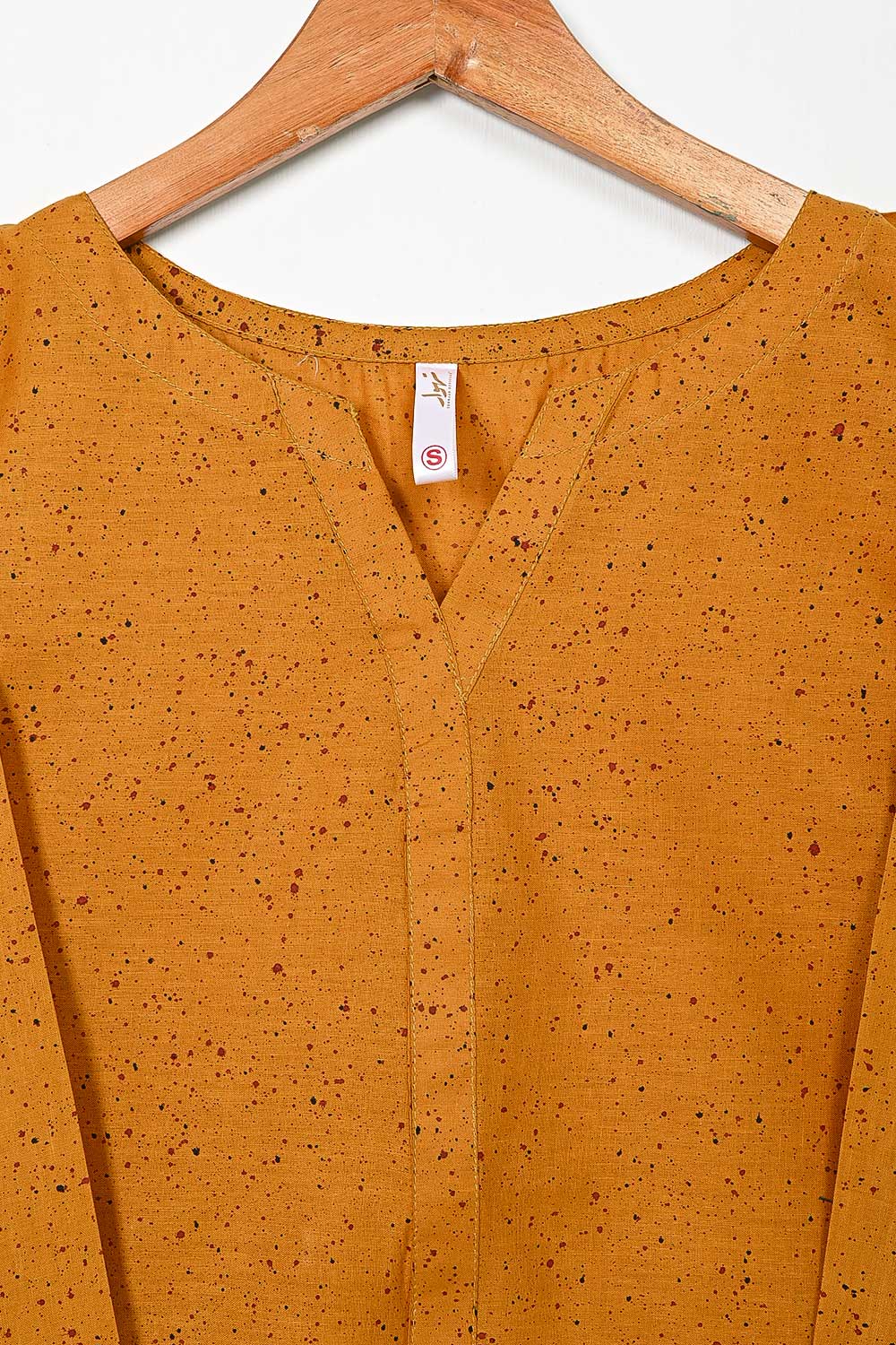 STP-102A-Mustard - 2PC COTTON STITCHED