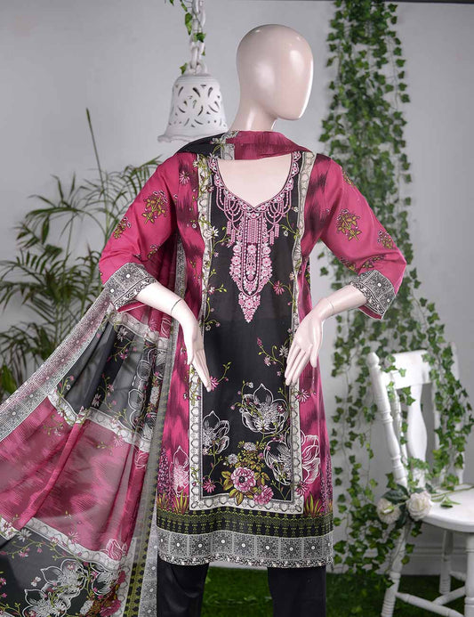 (AR-4A) Epiphany | Un-stitched Embroidered Lawn