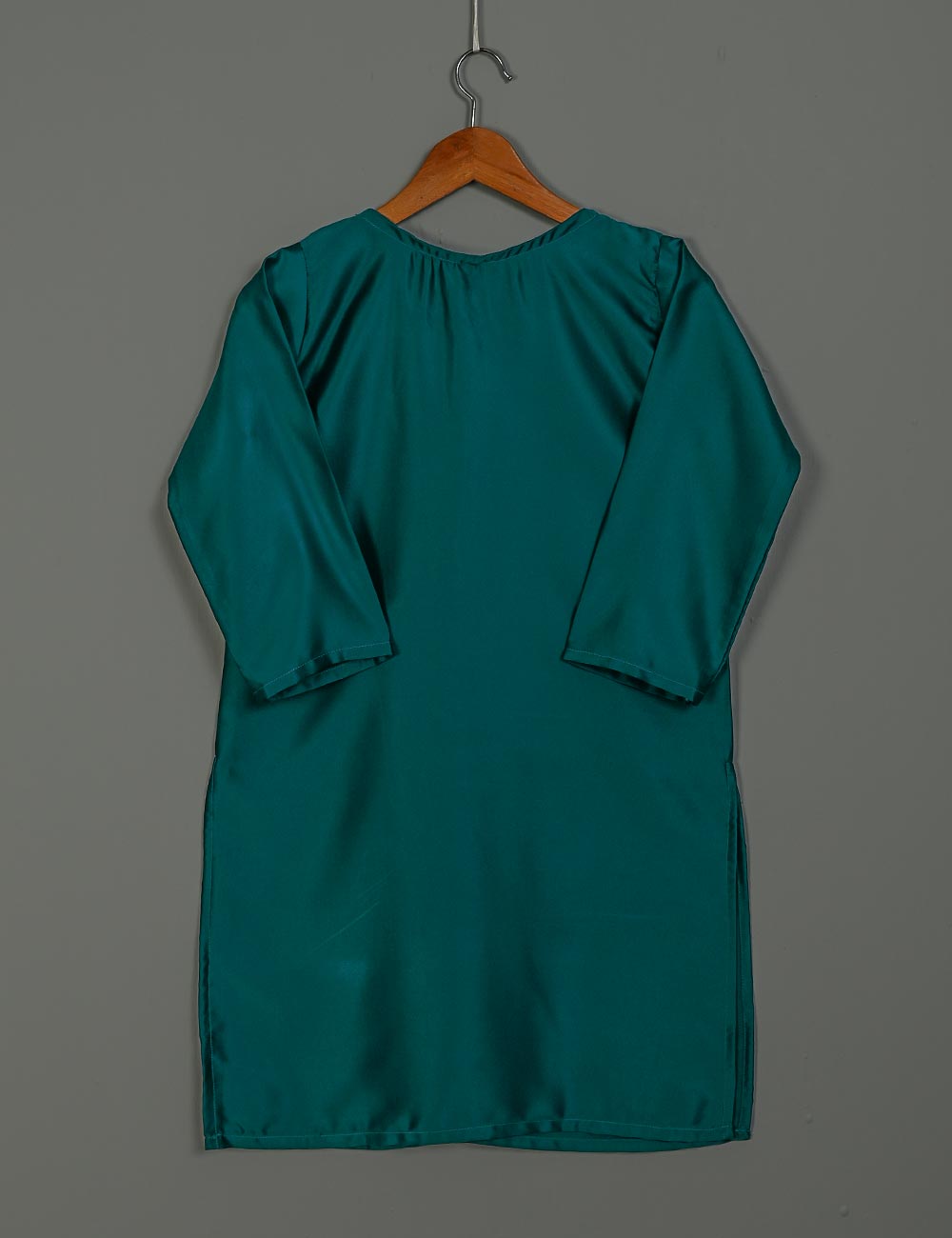 TS-162A-Turquoise - Slik Stitched Kurti