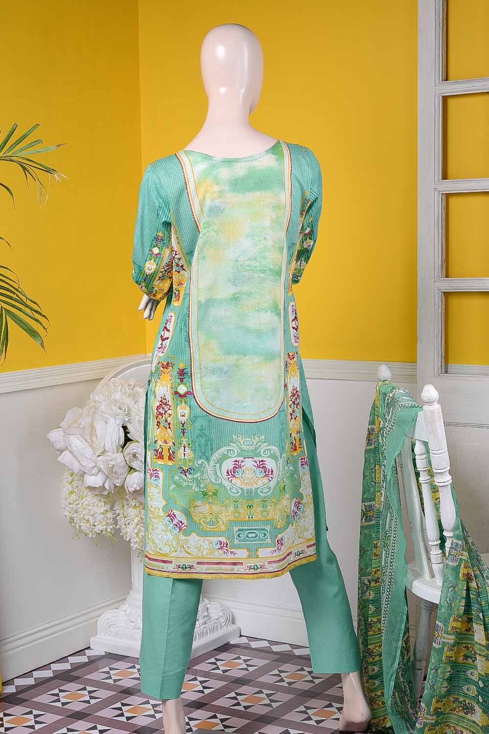 (LE-2A) Prism Love | Un-stitched Embroidered Lawn