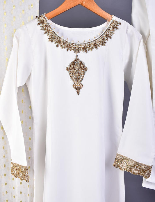 3 Pc Full Stitched Formal Wear Party Dress (NS0-1)