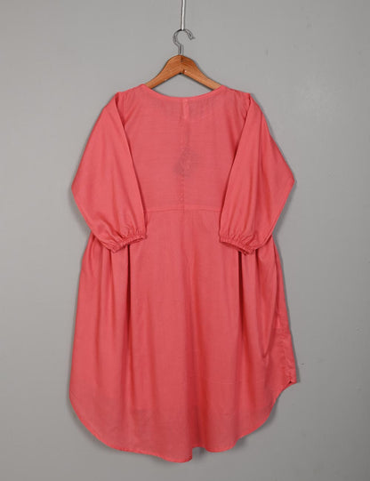 TS-133H-LightPink - LINEN FROCK